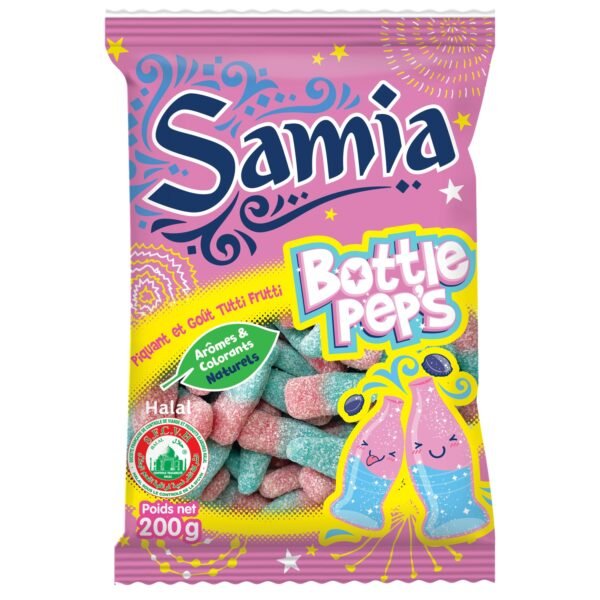 BONBONS SAMIA BOTTLE PEPS 200g