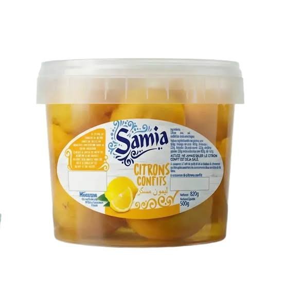 CITRON CONFITS SAMIA 820G