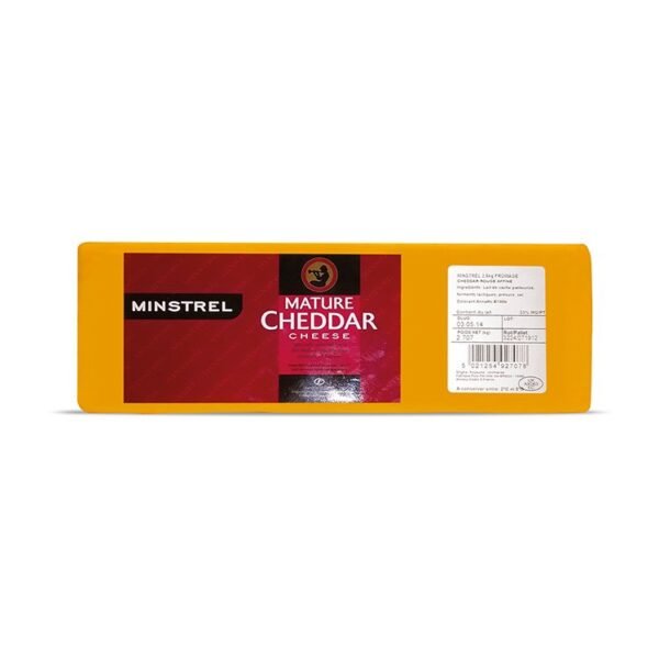 Cheddar Rouge Bloc 8 x 2.5 KG
