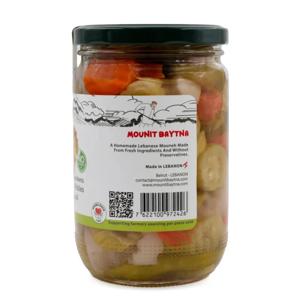 Mixed pickles 600g