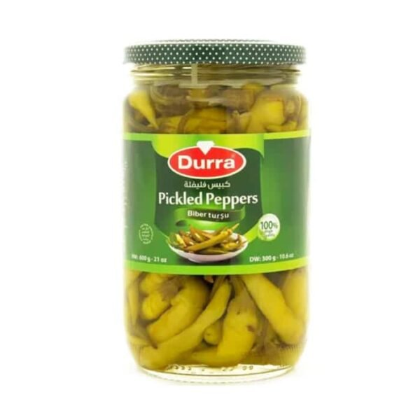 Pickled peppers 600g