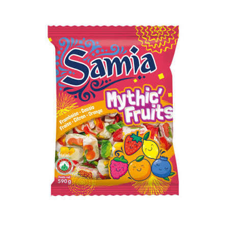 BONBONS FRUITS HALAL SAMIA 590g