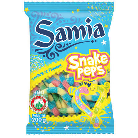 BONBONS SACHET SNAKE PEPS SAMIA 200g
