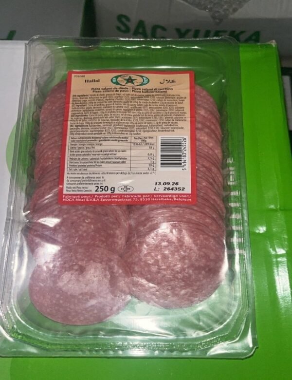 Mini pizza salami 250G